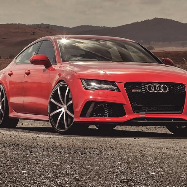 Cavallo® - CLV 8 Gloss Black Machined Face Audi RS7