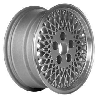 CCI® - 52 Spider-Spoke Bright Silver with Machined Flange 15x7 Alloy Factory Wheel - Remanufactured