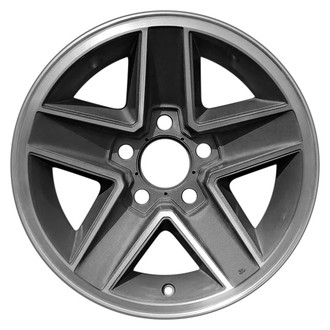 CCI® - 5-Spoke Dark Sparkle Charcoal with Machined Accents 15x7 Alloy Factory Wheel - Remanufactured