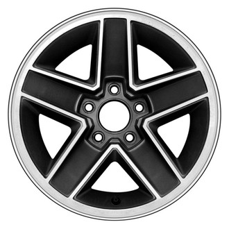 CCI® - 5-Spoke Black 15x7 Alloy Factory Wheel - Remanufactured