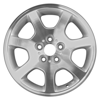 CCI® - 7 I-Spoke Silver with Machined Face 15x6 Alloy Factory Wheel - Remanufactured