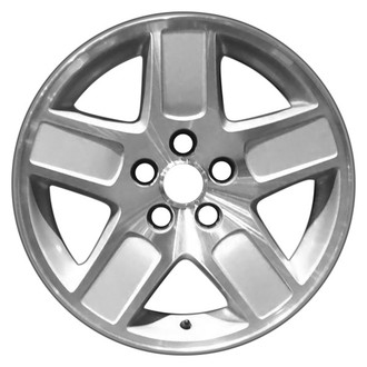 CCI® - 5-Spoke Machined 17x7 Alloy Factory Wheel - Remanufactured