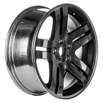 CCI® - Double 5-Spoke Black with Machined Face 18x7.5 Alloy Factory Wheel - Remanufactured