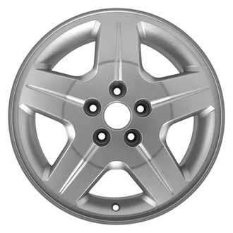 CCI® - 5-Spoke Silver 17x6.5 Alloy Factory Wheel - Remanufactured