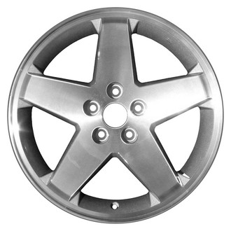 CCI® - 5-Spoke Silver with Machined Face 18x7 Alloy Factory Wheel - Remanufactured