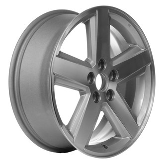 CCI® - 5-Spoke Silver with Machined Face 18x7 Alloy Factory Wheel - Remanufactured