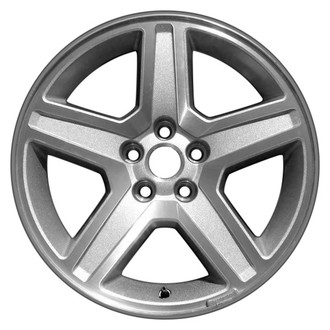 CCI® - 5-Spoke Silver with Machined Face 18x7.5 Alloy Factory Wheel - Remanufactured