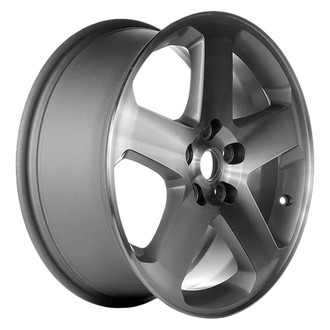 CCI® - 5-Spoke Sparkle Silver with Machined Face 18x7 Alloy Factory Wheel - Remanufactured