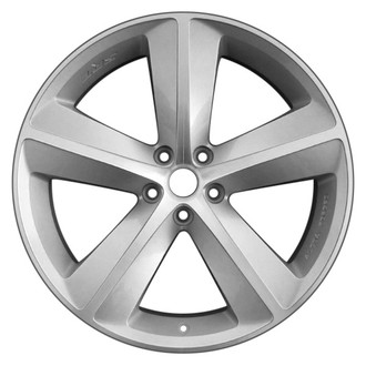 CCI® - 5-Spoke Machined Lip with Silver Ribs 20x9 Alloy Factory Wheel - Remanufactured