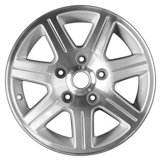 CCI® - 7 I-Spoke Silver with Machined Face 16x6.5 Alloy Factory Wheel - Remanufactured