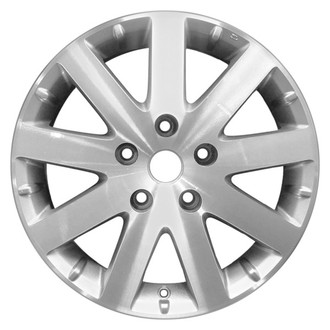 CCI® - 9 I-Spoke Silver with Machined Face 17x6.5 Alloy Factory Wheel - Remanufactured