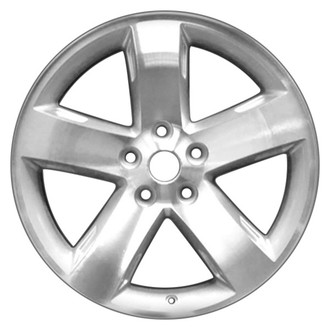 CCI® - 5-Spoke Silver with Machined Face 18x7.5 Alloy Factory Wheel - Remanufactured