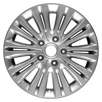 CCI® - 10 Double I-Spoke Polished with Silver Window 17x6.5 Alloy Factory Wheel - Remanufactured