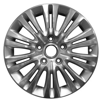 CCI® - 10 Double I-Spoke Polished with Black Windows 17x6.5 Alloy Factory Wheel - Remanufactured
