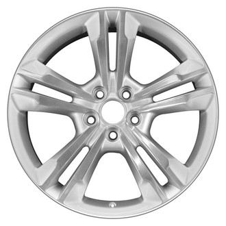 CCI® - Double 5-Spoke Silver Metallic with Black Primer 19x7.5 Alloy Factory Wheel - Remanufactured
