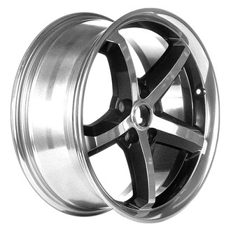 CCI® - 5-Spoke Black Window with Polished Face 18x7.5 Alloy Factory Wheel - Remanufactured