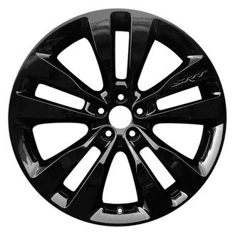 CCI® - 5 V-Spoke Black with Machined Accents 20x9 Alloy Factory Wheel - Remanufactured