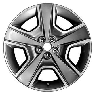 CCI® - 5-Spoke Dark Charcoal with Machined Face 20x8 Alloy Factory Wheel - Remanufactured