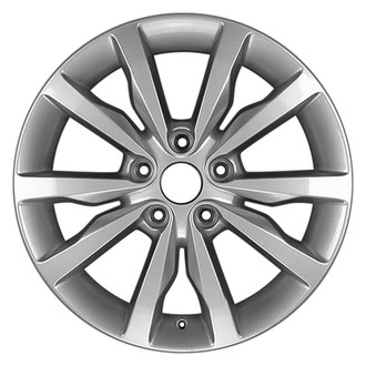 CCI® - 5 V-Spoke Silver 18x8 Alloy Factory Wheel - Remanufactured