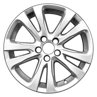 CCI® - 5 V-Spoke Silver 17x7.5 Alloy Factory Wheel - Replica
