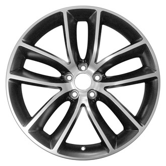CCI® - Double 5-Spoke Charcoal Metallic 20x9 Alloy Factory Wheel - Remanufactured