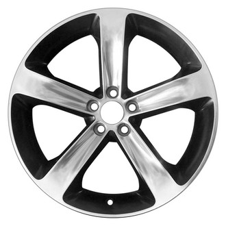 CCI® - 5-Spoke Polished Black With Satin Clear 20x8 Alloy Factory Wheel - Remanufactured