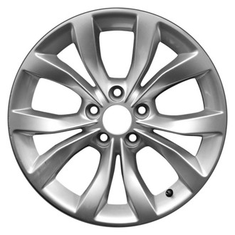 CCI® - 5 V-Spoke Silver 17x7 Alloy Factory Wheel - Remanufactured