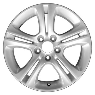 CCI® - Double 5-Spoke Silver 17x7 Alloy Factory Wheel - Remanufactured