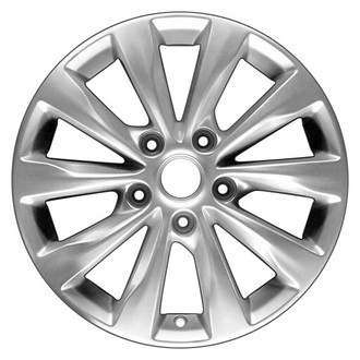CCI® - 10 Turbine-Spoke Silver 17x7 Alloy Factory Wheel - Remanufactured