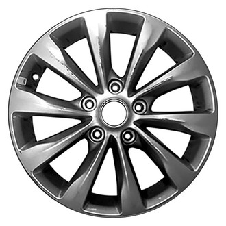 CCI® - 10 Turbine-Spoke Gloss Black 17x7 Alloy Factory Wheel - Remanufactured