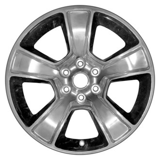 CCI® - 5-Spoke Polished with Dark Charcoal 20x9 Alloy Factory Wheel - Remanufactured