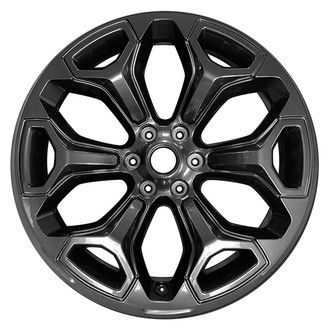 CCI® - 6 Y-Spoke Machined and Medium Charcoal Metallic 20x9 Alloy Factory Wheel - Remanufactured
