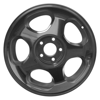 CCI® - 5-Slot Polished Charcoal 17x8 Alloy Factory Wheel - Remanufactured