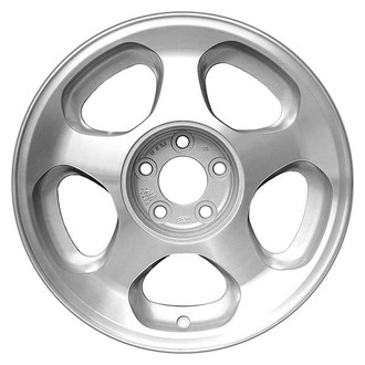 CCI® - 5-Slot Silver with Machined Accents 17x8 Alloy Factory Wheel - Remanufactured