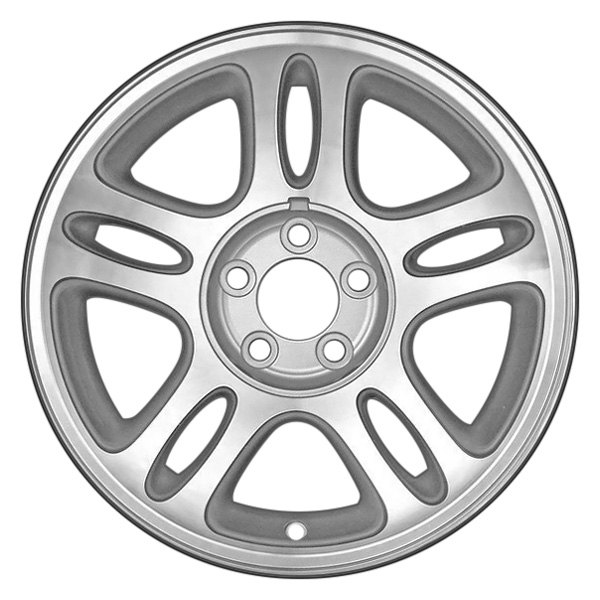 CCI® - 17 x 8 Double 5-Spoke Silver Alloy Factory Wheel (Remanufactured)
