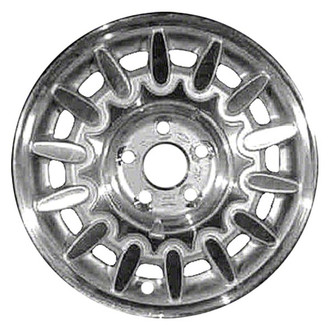 CCI® - 14-Spoke Machined and Silver 15x6 Alloy Factory Wheel - Remanufactured