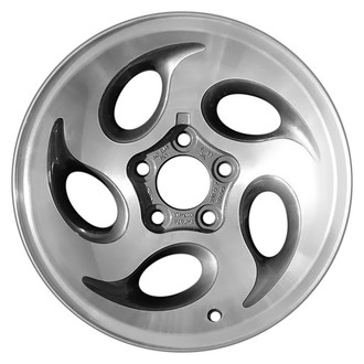 CCI® - 5-Slot Charcoal 15x7 Alloy Factory Wheel - Remanufactured