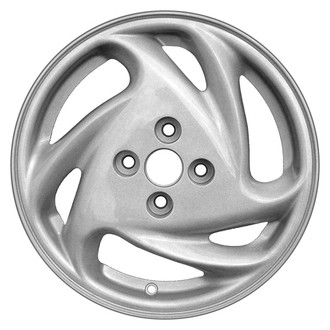 CCI® - 6 Spiral-Spoke Silver 15x5.5 Alloy Factory Wheel - Remanufactured