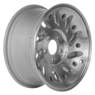 CCI® - 10-Slot Silver with Machined Face 15x7 Alloy Factory Wheel - Remanufactured