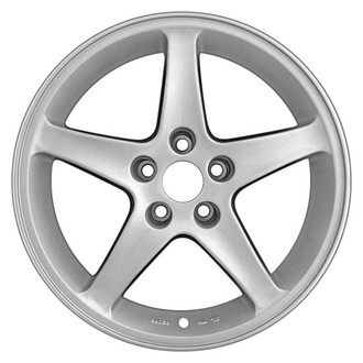 CCI® - 5-Spoke Silver 17x8 Alloy Factory Wheel - Remanufactured