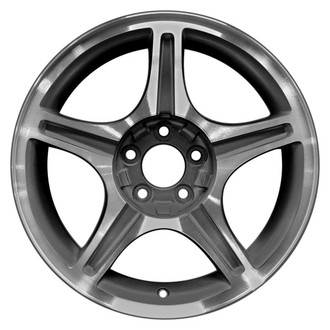 CCI® - 5-Spoke Charcoal Gray 17x8 Alloy Factory Wheel - Remanufactured