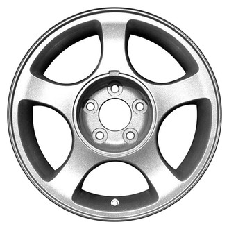 CCI® - 5-Spoke Silver with Machined Accents 16x7.5 Alloy Factory Wheel - Remanufactured