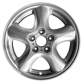 CCI® - 5-Spoke Silver 16x6 Alloy Factory Wheel - Remanufactured