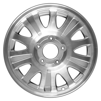 CCI® - 10 Alternating-Spoke Silver 17x7.5 Alloy Factory Wheel - Remanufactured