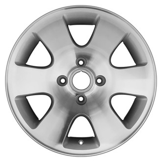 CCI® - 6 I-Spoke Silver with Machined Face 16x6 Alloy Factory Wheel - Remanufactured