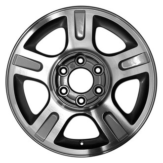 CCI® - 5-Spoke Machined with Light Silver 17x7.5 Alloy Factory Wheel - Remanufactured
