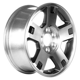 CCI® - 5-Spoke Machined with Charcoal Pockets 18x7.5 Alloy Factory Wheel - Replica