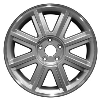 CCI® - 8 I-Spoke Silver with Machined Accents 18x7 Alloy Factory Wheel - Remanufactured