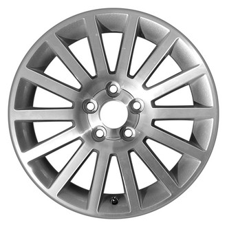 CCI® - 14-Spoke Silver with Machined Face 17x7 Alloy Factory Wheel - Remanufactured