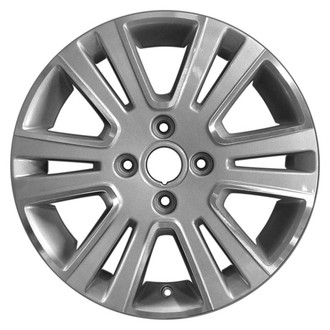 CCI® - 6 V-Spoke Silver with Machined Face 16x6 Alloy Factory Wheel - Remanufactured